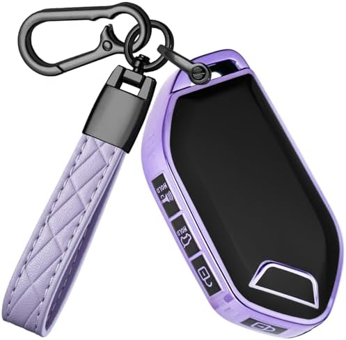 for Kia Key Fob Cover with Keychain by Unknown