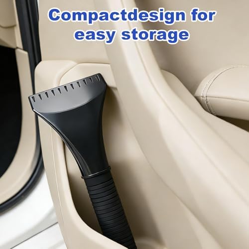 Conliwell 8.74" Car Windshield Snow and Ice Scraper Head Detachable Ergonomic - Image 6