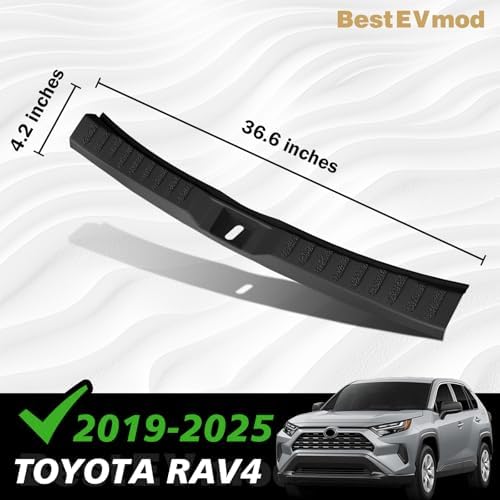 BestEvMod for 2019-2025 RAV4 Upgrade Rear Bumper & Trunk Sill Cover Protector - Image 2