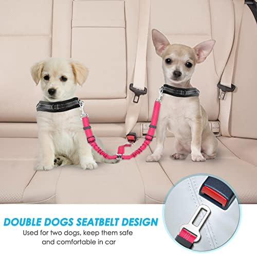 SlowTon Double Dog Seat Belt for Car - Image 2