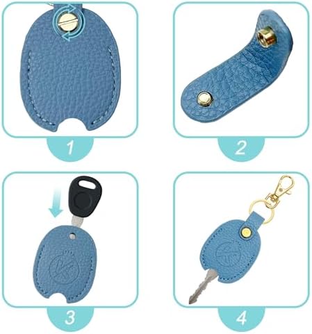 Leather Car Key Cover - Image 4