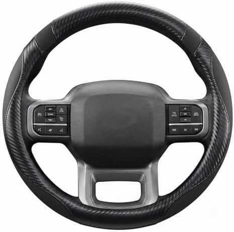West Llama Carbon Fiber Steering Wheel Cover - Image 7