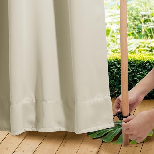 NICETOWN Windproof Outdoor Curtains by NICETOWN