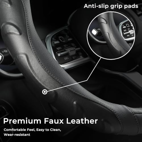 Black Seal Steering Wheel Cover - Image 4
