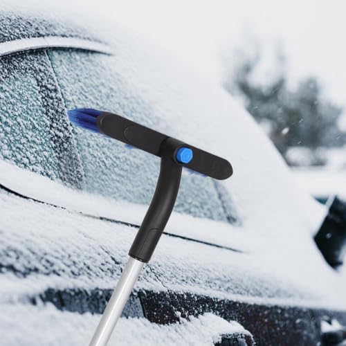 Telescopic Snow Brush with Detachable Ice Scraper Tool - Image 6