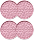 Silicone Car Coasters Set of 4, 2.75" Cup Holder Mats by Wingcases