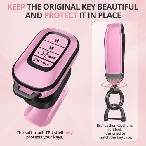 for Honda Key Fob Cover Accessories- Matte TPU Key Fob Cover - Image 3