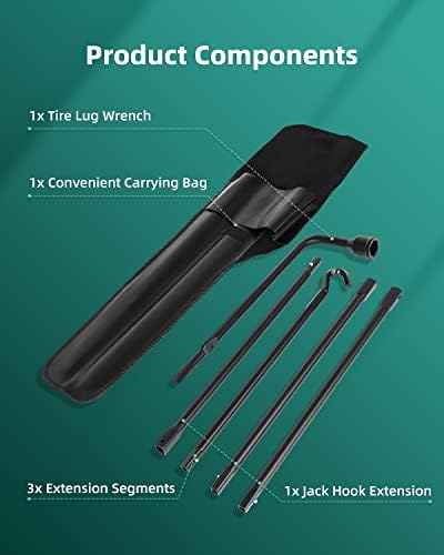 SCITOO 5093163AA Spare Tire Tool Kit - Image 2