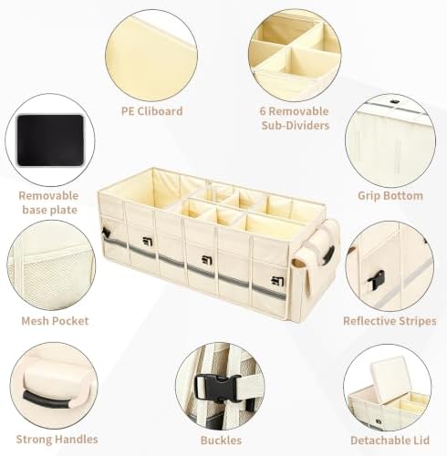 GDNasist Car Trunk Organizer and Storage - Image 6