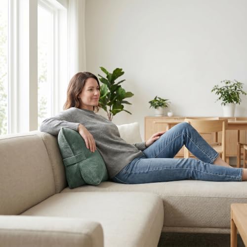 Pat. Pend. Corduroy Lumbar Support Pillow - Image 5