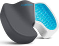 Gel Seat Cushion, Enhanced Memory Foam Cushion by CushZone