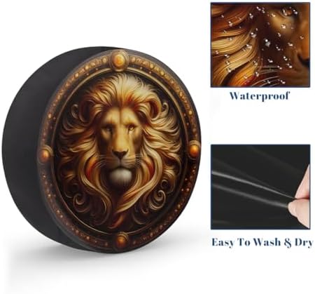 Lion Spare Tire Cover Waterproof Dust-Proof Spare Wheel Covers - Image 4