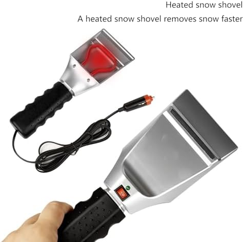 Car Windshield Snow Shovel 12V Heated Electric Car Windshield Ice Scraper Shovel - Image 2