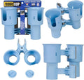 ROBOCUP, Patented Clamp On Boat Cup Holder |Multifunction Dual Drink Caddy by RoboCup