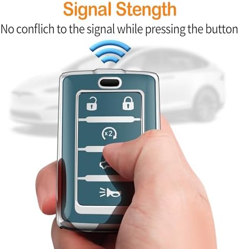 for Jeep Key Fob Cover with Keychain Soft Full Protection Key Shell Compatible - Image 5