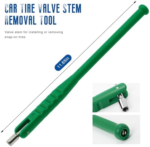 Tire Valve Stem Puller Tool, No Scratch Tire Valve Core Remover Straight Wheel - Image 2