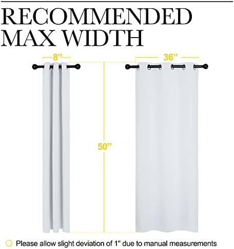NICETOWN Room Darkening Curtain Panels - Image 7