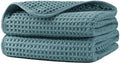 Microfiber Waffle Hand Towels, 2 Pieces, Fast Drying, Lint Free 430 GSM by Unknown