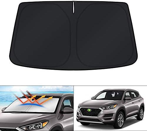 KUST Windshield Sun Shade for 2016-2021 Hyundai Tucson Accessories Window Sun by KUST