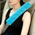 Amooca 2-Pack Braid Pattern Seat Belt Covers Shoulder Pads by Amooca