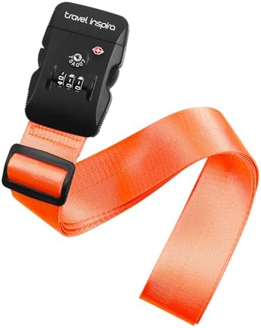 Travel Inspira Heavy Duty Luggage Straps by TravelInspira