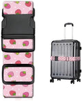 Luggage Straps for Suitcases, Heavy Duty Travel Belt by JYCardPKT