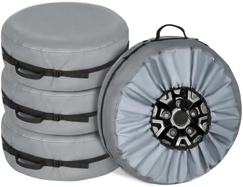 Explore Land Tire Cover with Handle 4P Fit Diameters 32''-34.75'' by ExploreLand