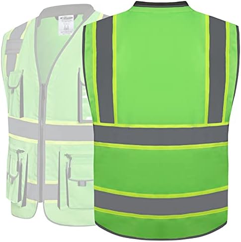 JKSafety Reflective Safety Vest - Image 5