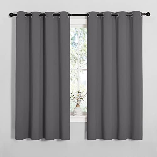NICETOWN Grey Blackout Curtains by NICETOWN