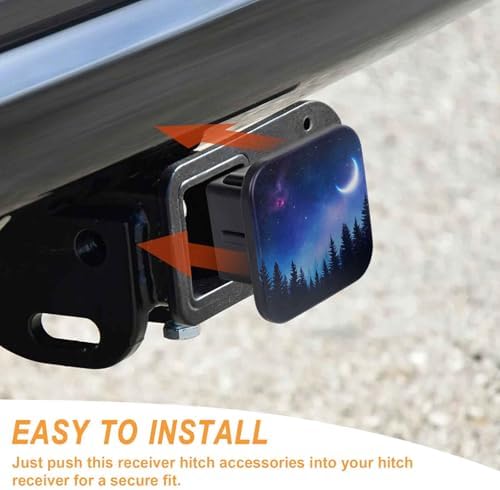 2" Trailer Hitch Cover Rubber Receiver Tube Cap Trailer Hitch Covers - Image 4