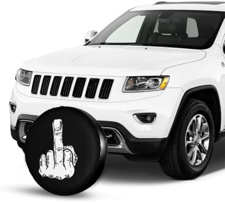 Middle Finger Spare Tire Cover Fit - Image 5
