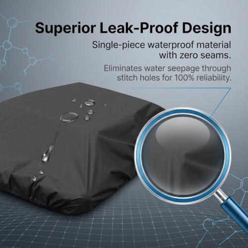 Car Roof Rack Cover, Drawstring Windproof Rooftop Luggage Shield, Outdoor - Image 4