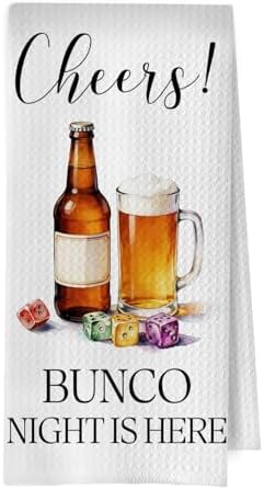 Beer Bunco Kitchen Towel by Unknown