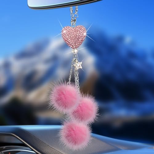 Pink Bling Car Accessories Interior by Hitluste
