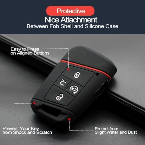 2pcs Compatible with VW Volkswagen Tiguan Taos Atlas Jetta Passat Arteon Atlas - Image 4