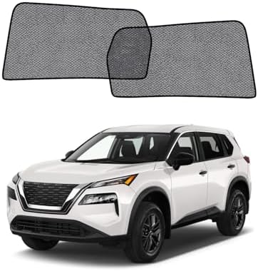 Car Window Shade for Rogue 2021-Present, 2 Pack UV & Glare Protection, by Unknown