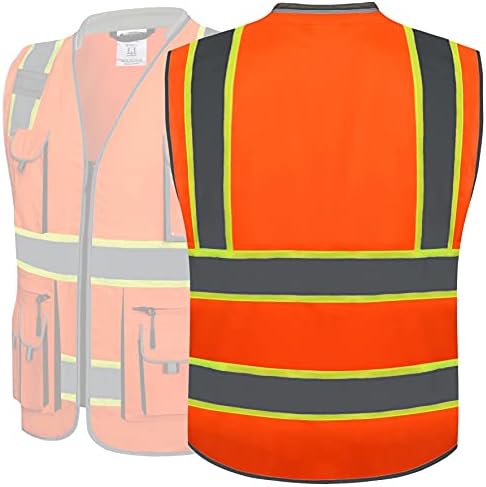 JKSafety Reflective Safety Vest - Image 5