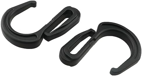10PCS Plastic S Hook Clips Elastic Rope Hooks Nylon Mesh Hooks Suitable - Image 2