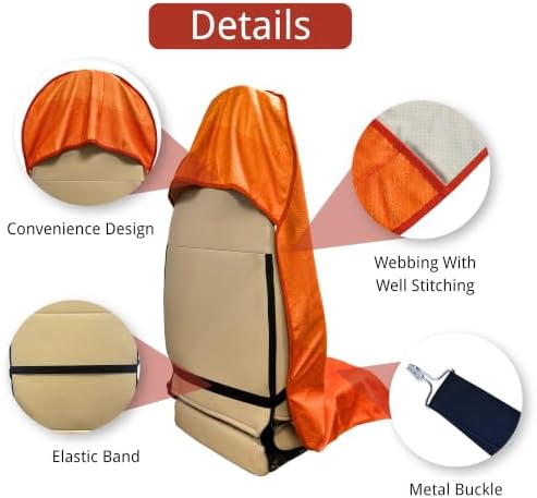 Waterproof Car Seat Cover for Front Seats, Protector for Cars SUVs Trucks - Image 3