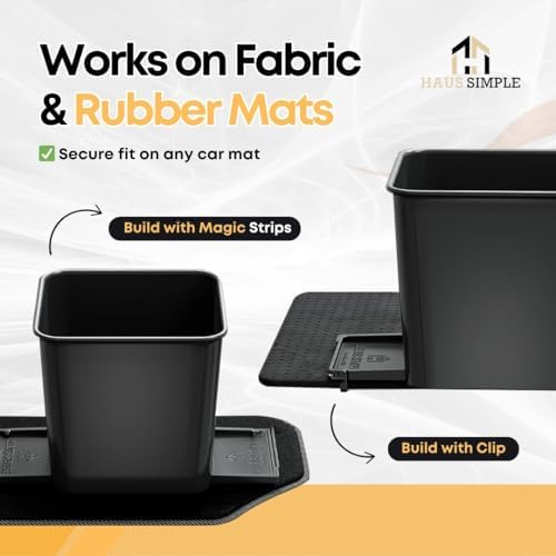 Car Trash Can with Stability Wings – Leakproof Portable Garbage Bin - Image 3