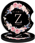 2pcs Letter Z Car Coasters, Absorbent Universal neoprener Cup Holder Coasters by Unknown