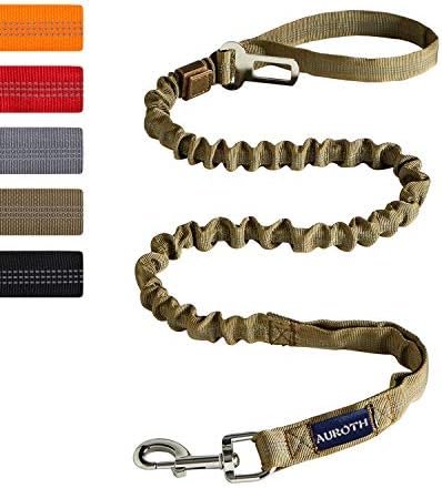 AUROTH Bungee Dog Leash for Large Dogs, No Pull for Shock Absorption by AurothPets