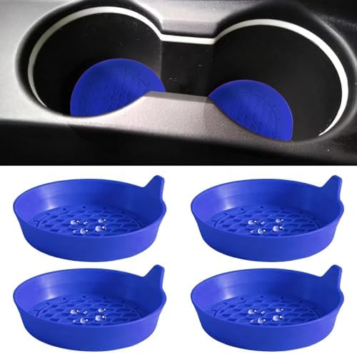 4 PCS Car Cup Coasters, Cup Holder Coaster by BFXM
