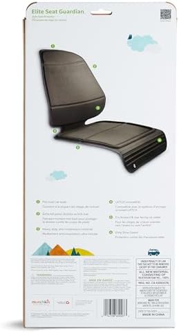 Munchkin Elite Seat Guardian Car Seat Protector, Dark Grey - Image 6