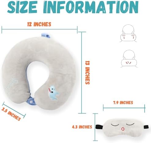 Kids Neck Pillow for Travel - Image 2