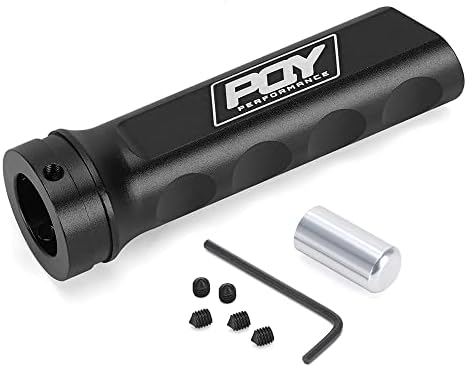 Aluminum Handbrake Cover Brake Sleeve Handle Protector Universal Black by PQY