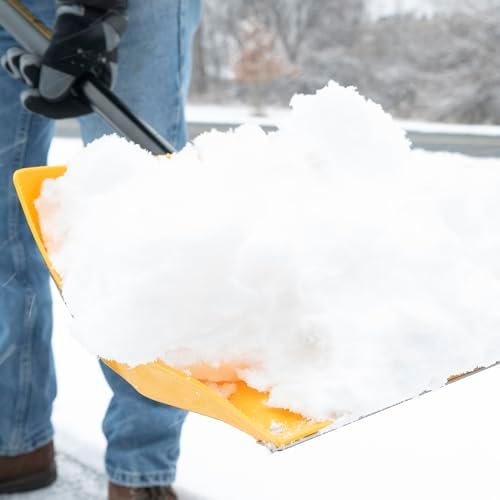 True Temper 18" Poly Folding Snow Shovel, Convenient Storage, Collapsible - Image 7