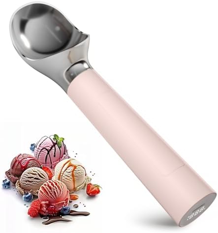 Heated Ice Cream Scoop, Rechargeable Electric Scooper by SweetlifewithYouthtech