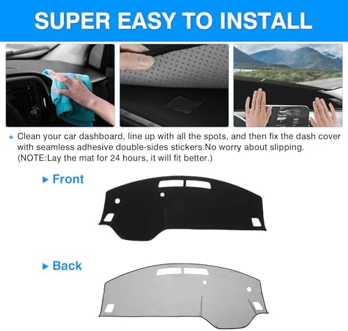 Autorder Dashboard Cover Mat for 2022-2025 2026 Nissan Pathfinder Accessories - Image 5