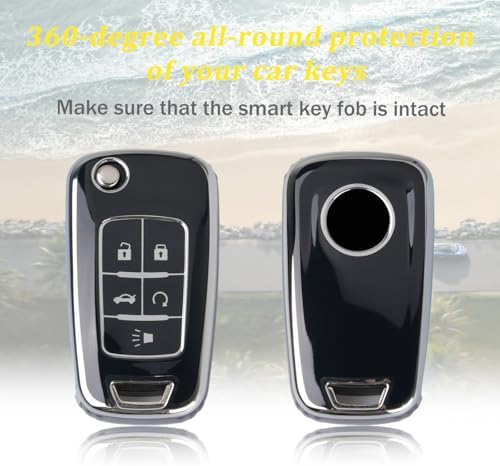 WJS Key Fob Cover, Car Key Case Shell Protector Compatible - Image 3